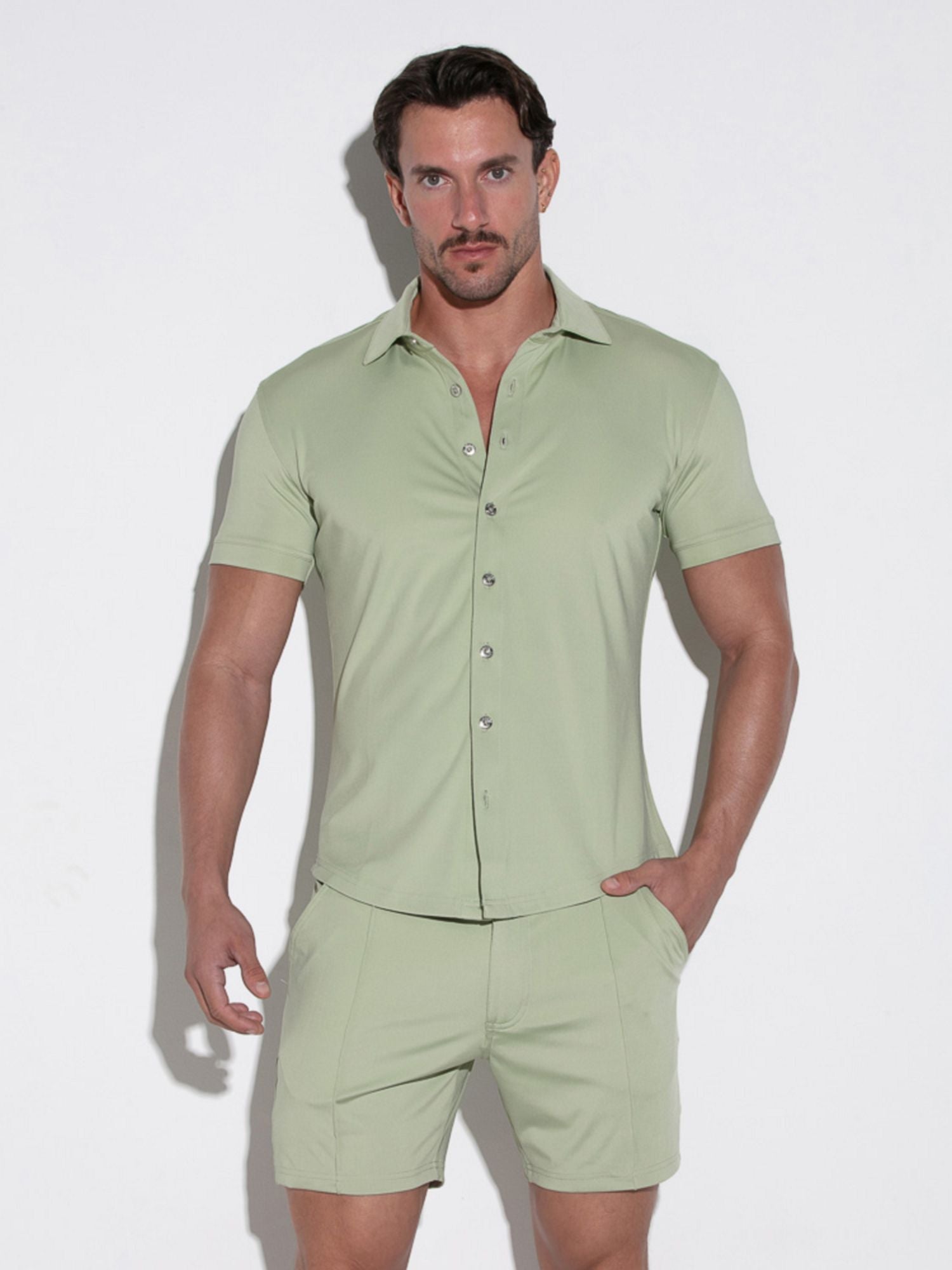 CODE 22 SILKY STRETCH SHIRT 9747, Freizeithemd - Code 22 - Shop Deutschland Noodosz