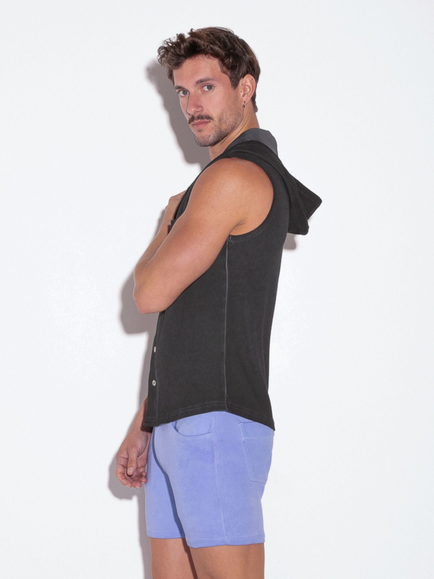 CODE 22 SLEEVELESS HOODY 9727 - Kapuzenpulli Sweatshirt - Code 22 - Shop Deutschland Noodosz