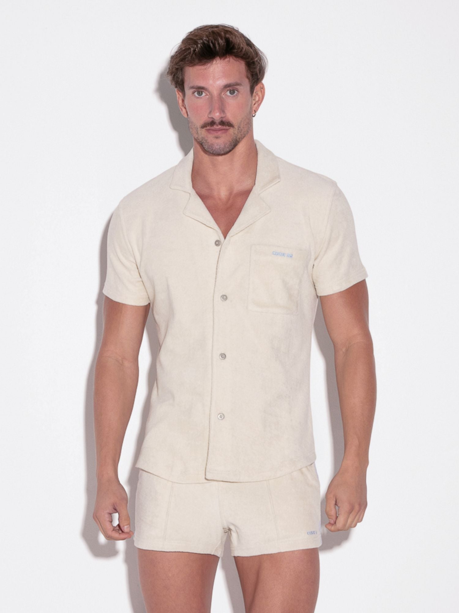 CODE 22 TERRY SHIRT 9729, Freizeithemd aus Frottee Stoff - Code 22 - Shop Deutschland Noodosz