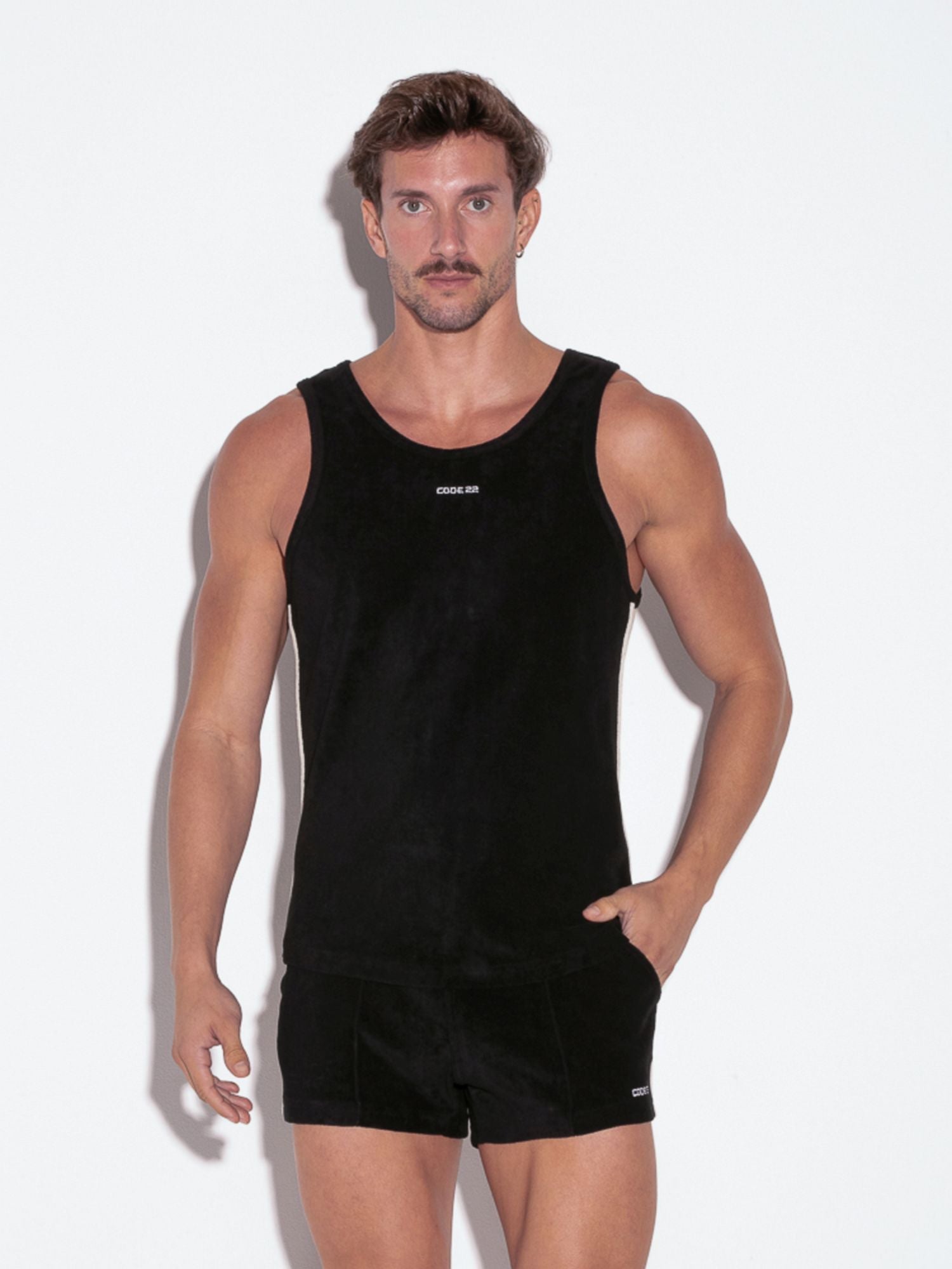 CODE 22 TERRY TANKTOP 9731 - Top aus Frotteestoff - Code 22 - Shop Deutschland Noodosz