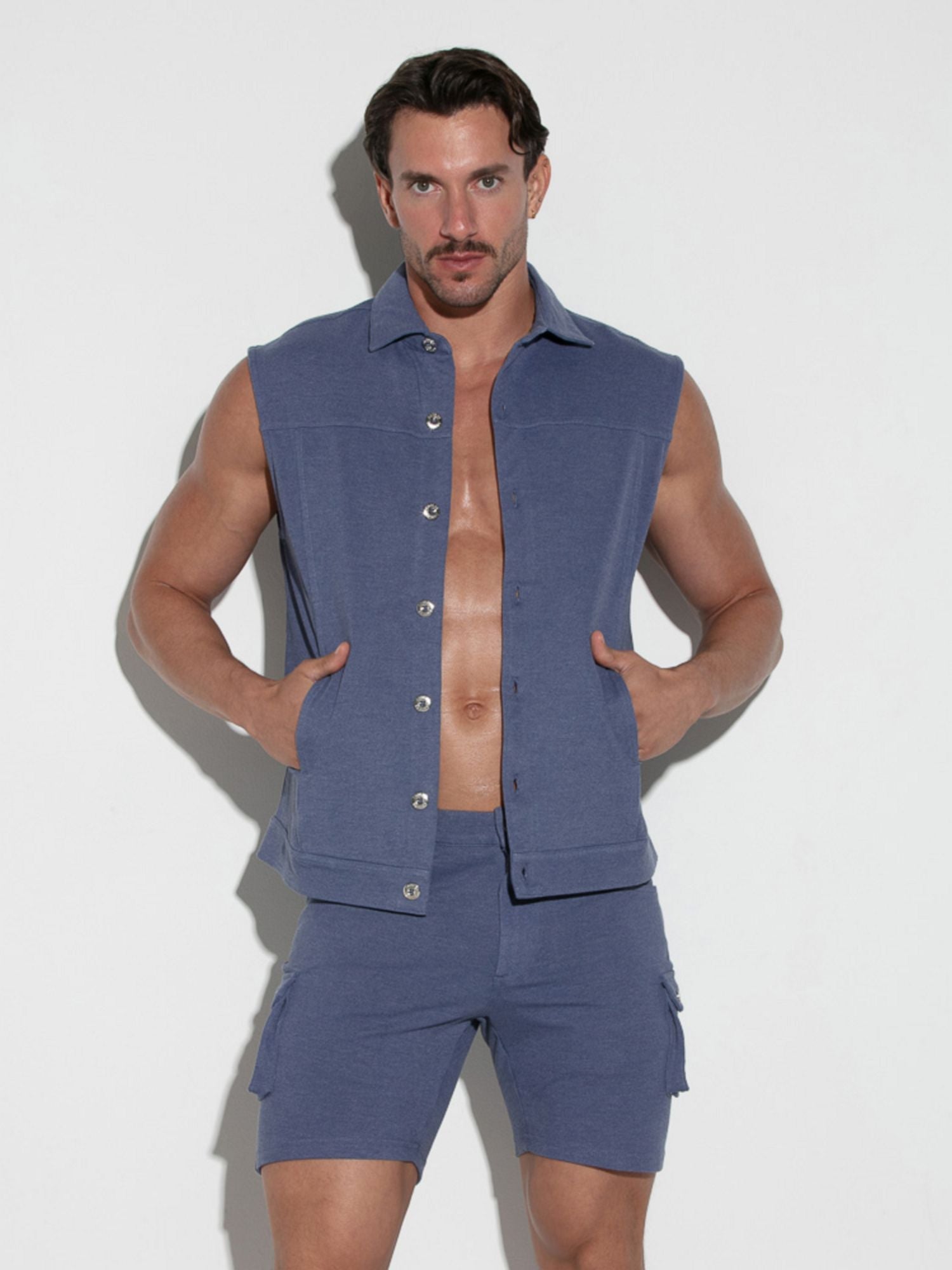 CODE 22 TRUCKER VEST, ärmellose Weste 9750 - Code 22 - Shop Deutschland Noodosz