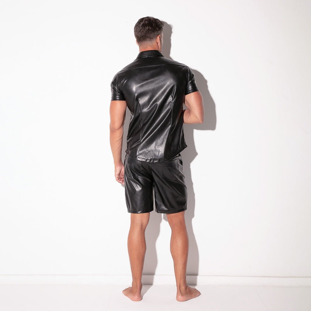 CODE 22 Vegan Leather Hemd, 9781 - Code 22 - Shop Deutschland Noodosz