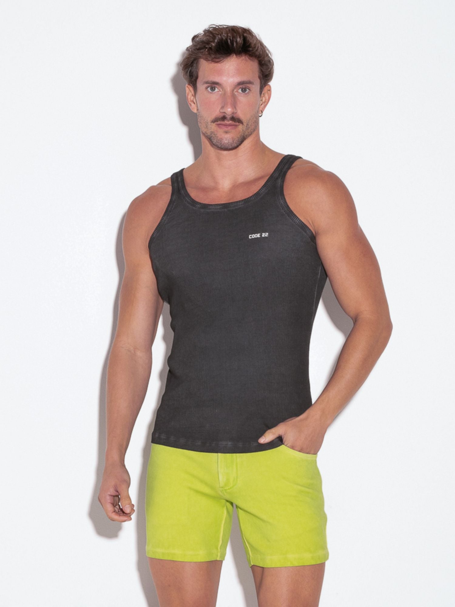 CODE 22 - VINTAGE RIB TANKTOP, 3301 - Code 22 - Shop Deutschland Noodosz