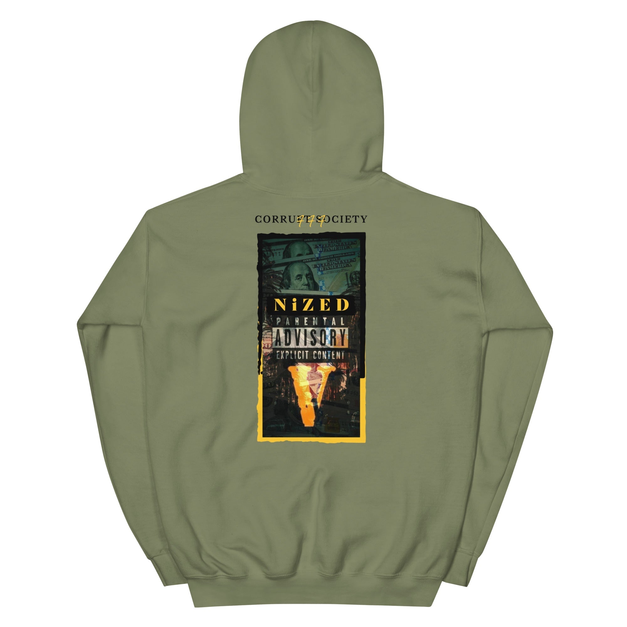 Corrupt society Kapuzenpullover - NiZED - Shop Deutschland Noodosz