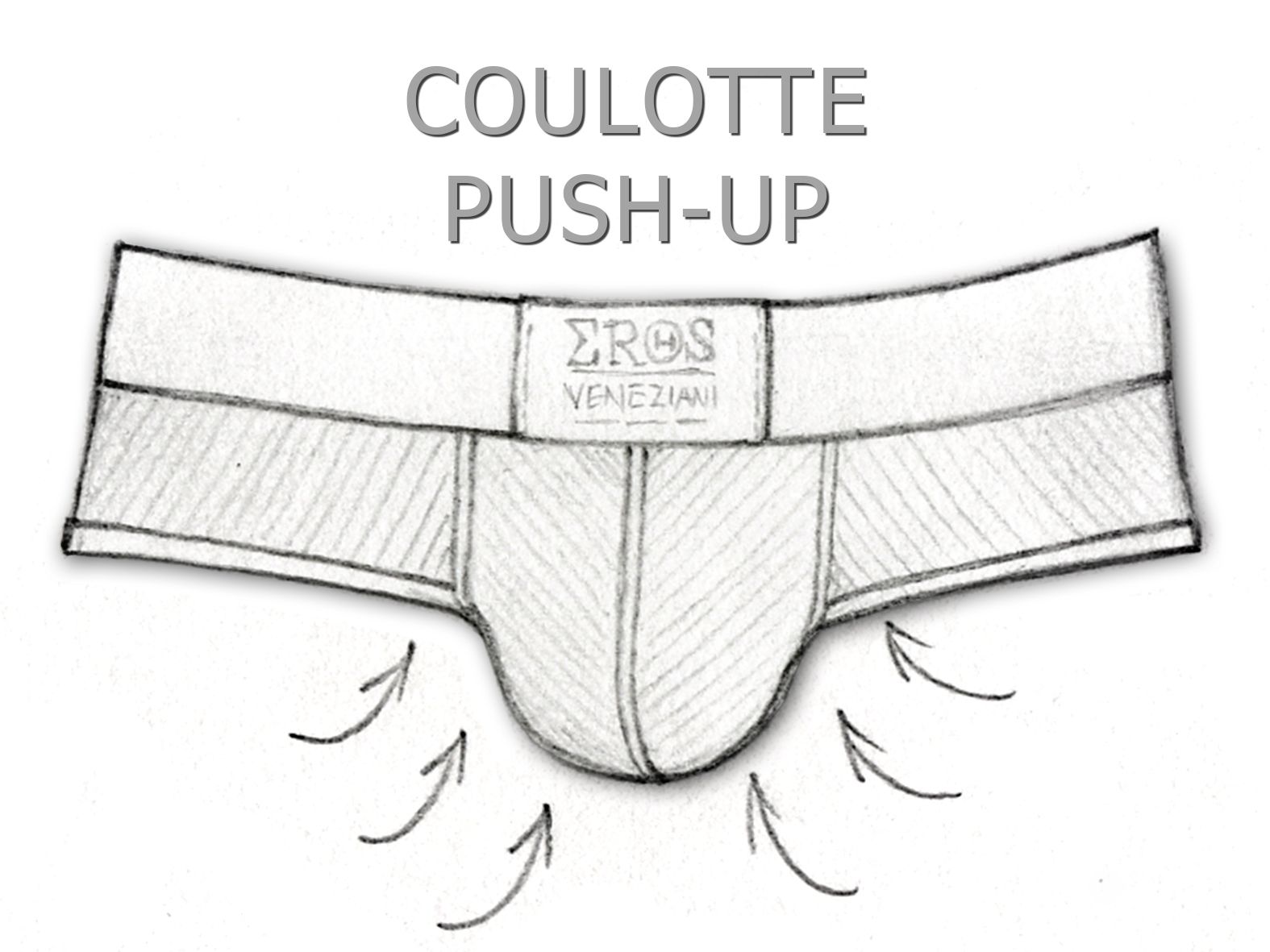 EROS VENEZIANI 7215 slip homme avec push-up 