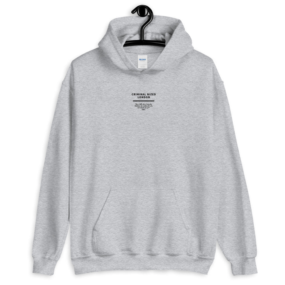 Criminal NiZED x London Kapuzenpullover - NiZED - Shop Deutschland Noodosz
