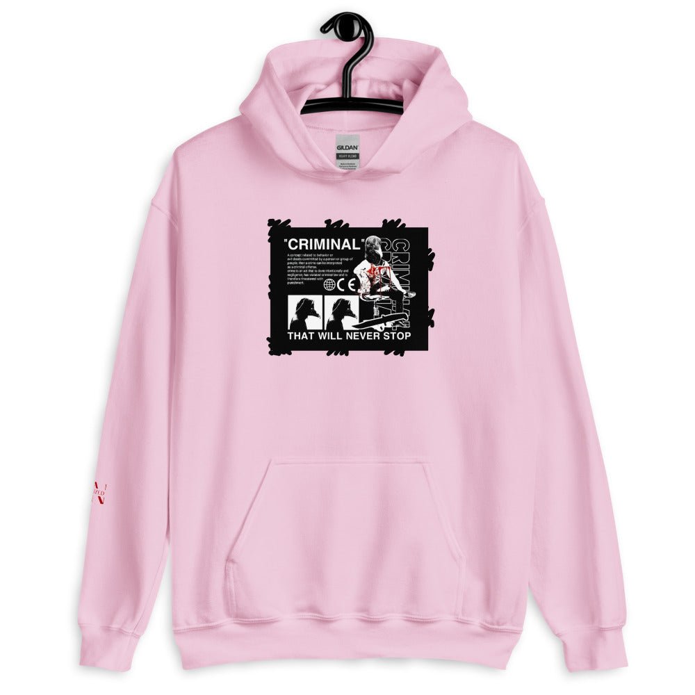 Criminals never Stop Kapuzenpullover - NiZED - Shop Deutschland Noodosz