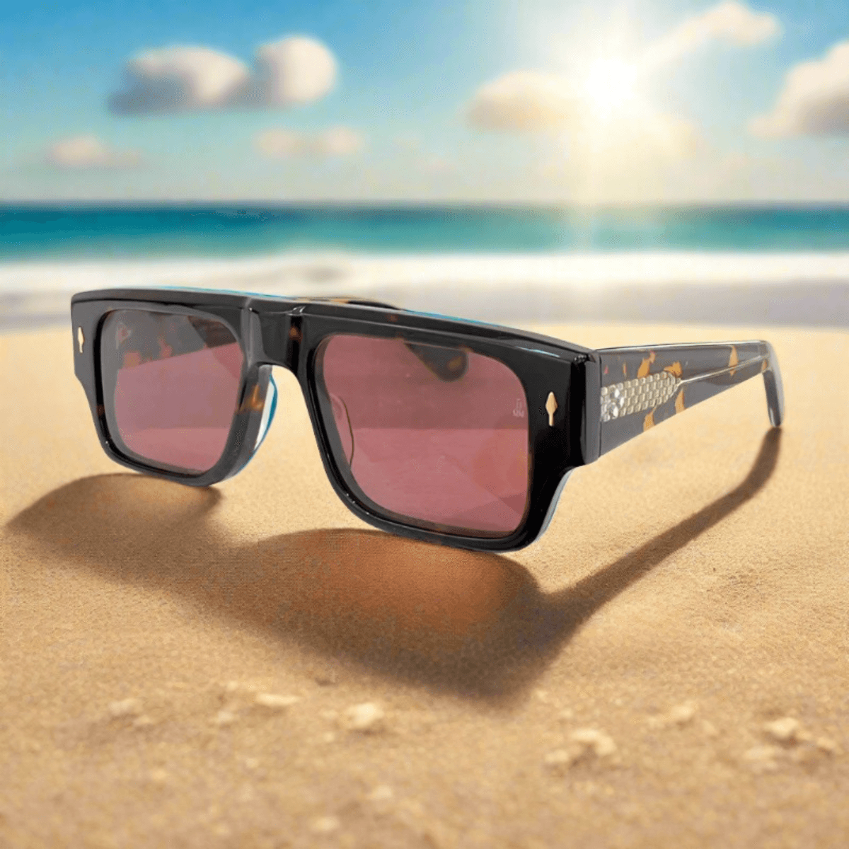 Jacques Marie Mage Devoto brand design square acetate