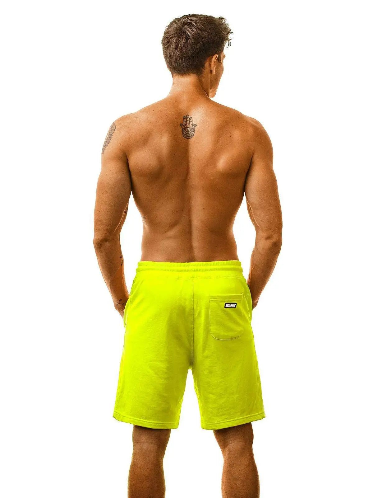 DIESEL BMOWT-EDDY Sporthose Jogginghose Trainingshose Gym Short Bermuda Surfersh - noodosz