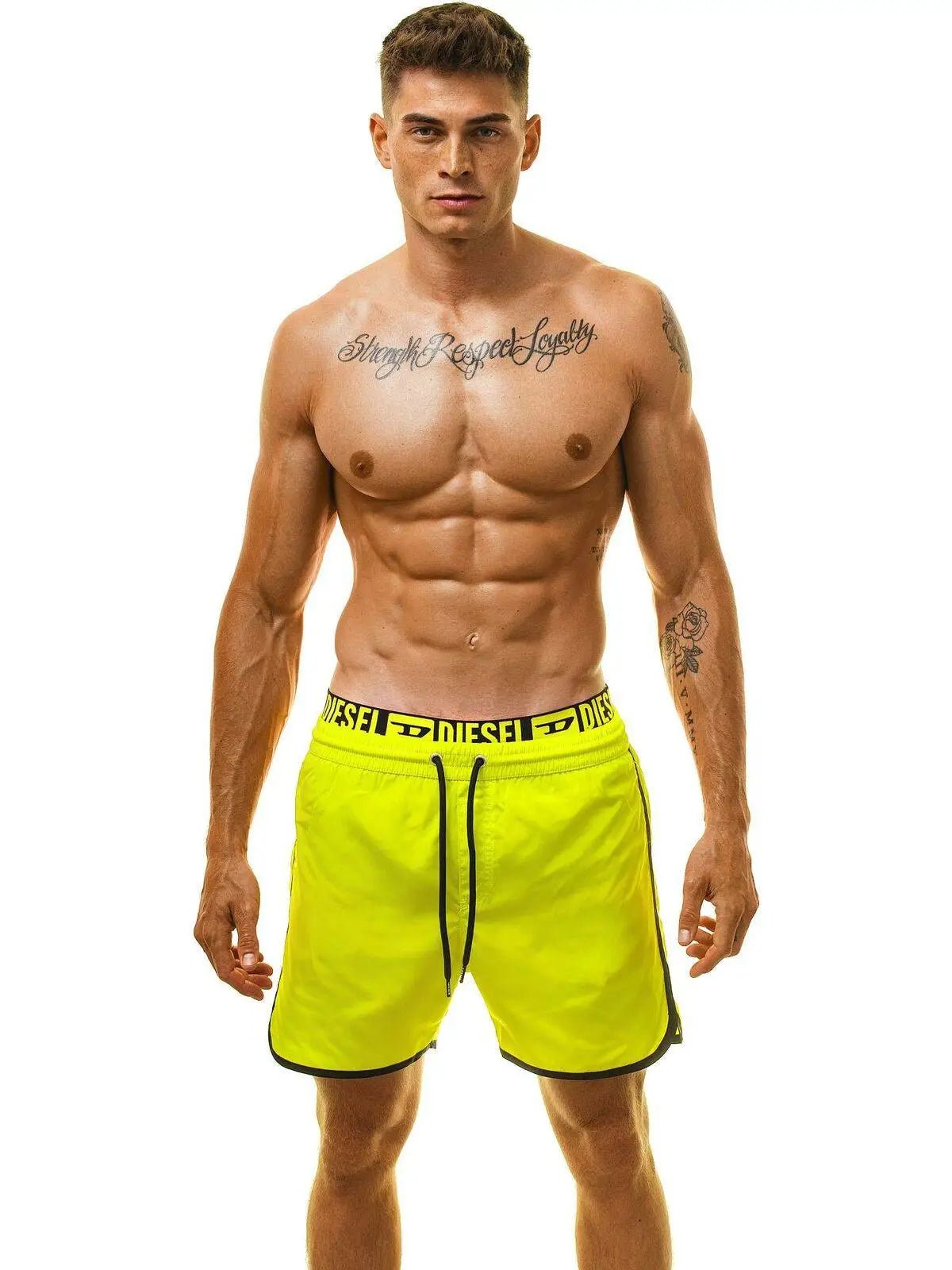 DIESEL DOLPHIN Herren Badeshorts Boardshorts Badehose Bermuda Shorts Surfershort - noodosz