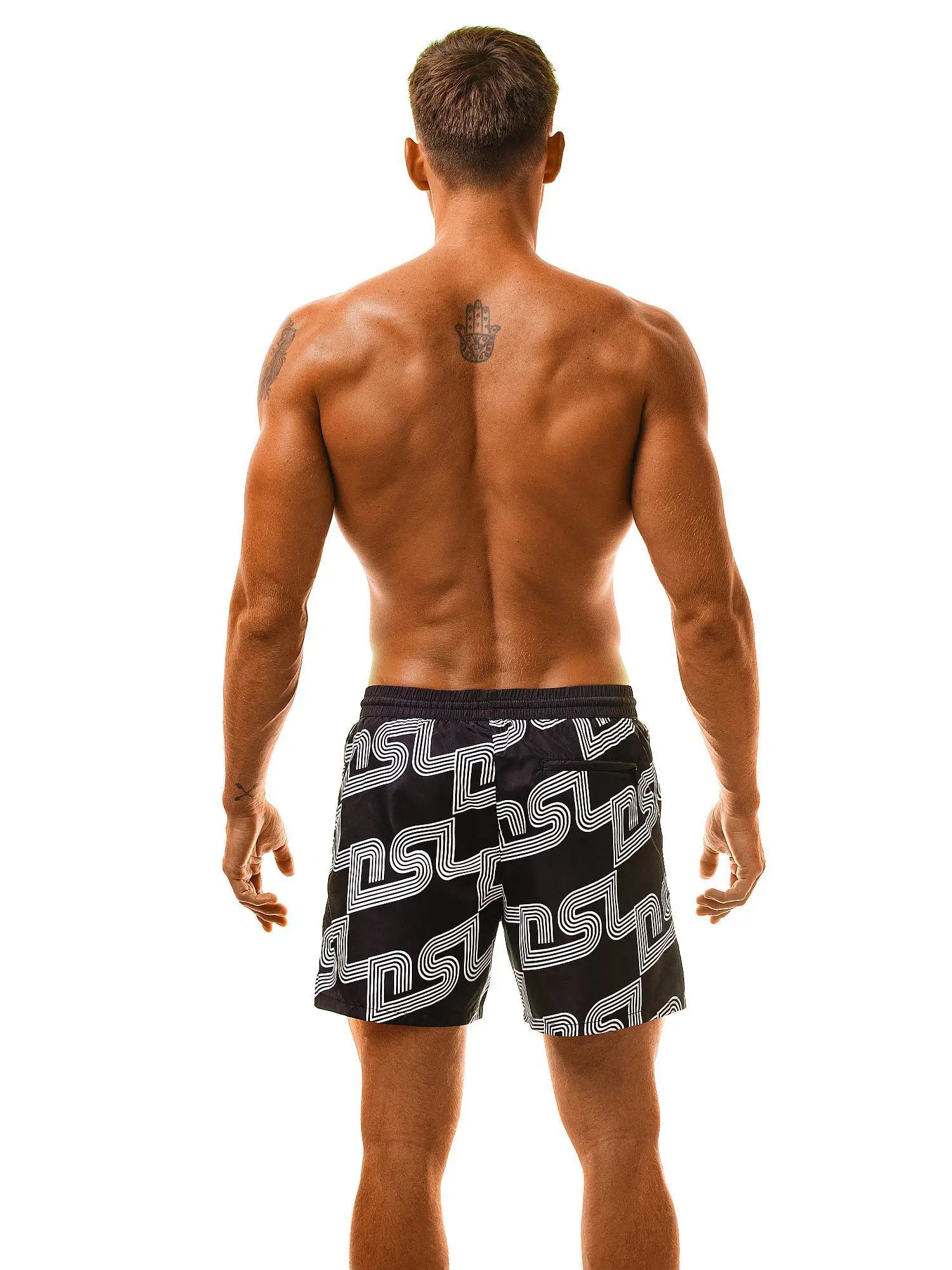 DIESEL WAVE 2.017 Herren Bdeshorts Logo Surfershorts - noodosz