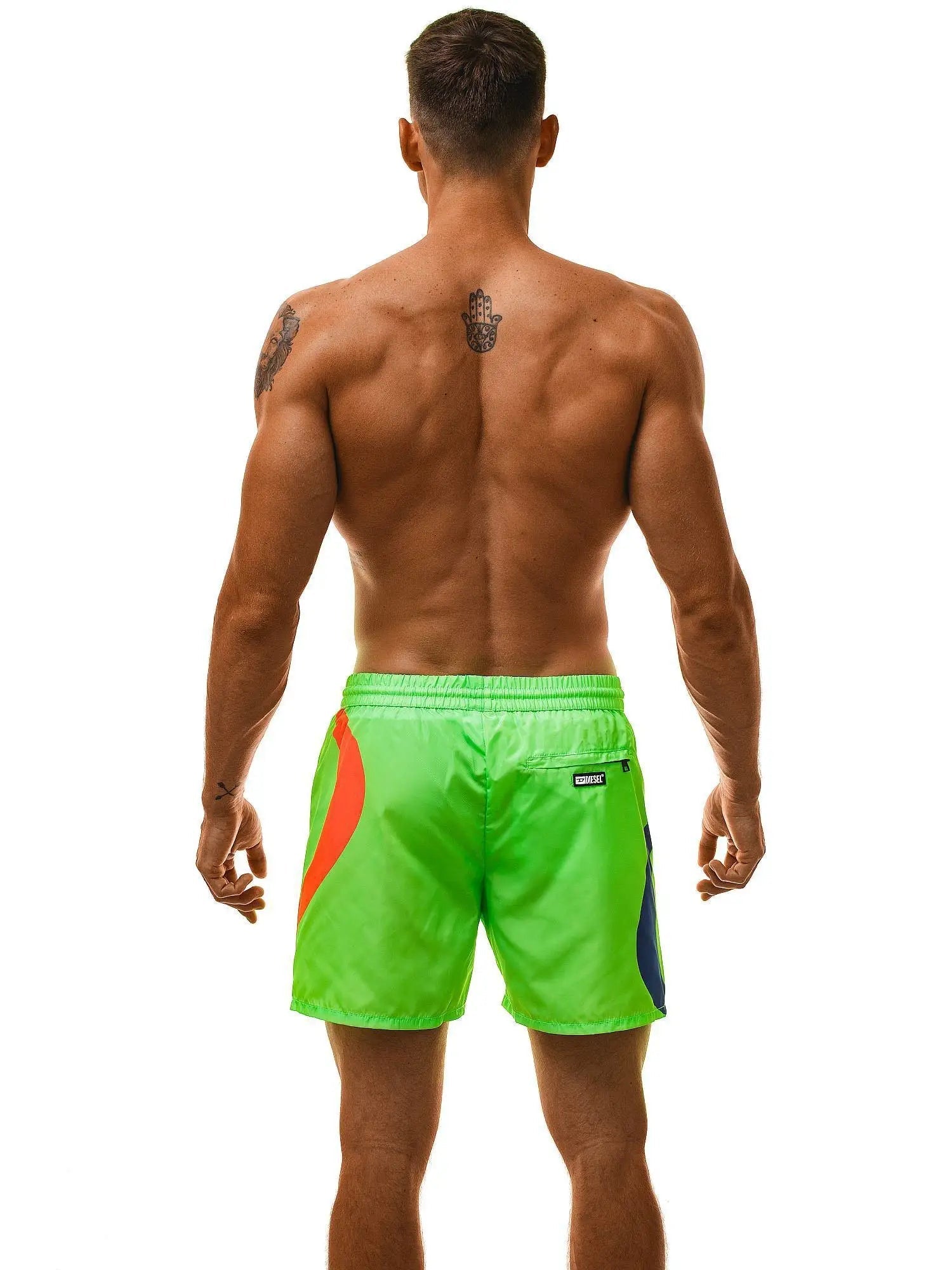 DIESEL WAVE BMBX Herren lange Surfershorts Badeshort Badehose Bermuda Boardshort - noodosz