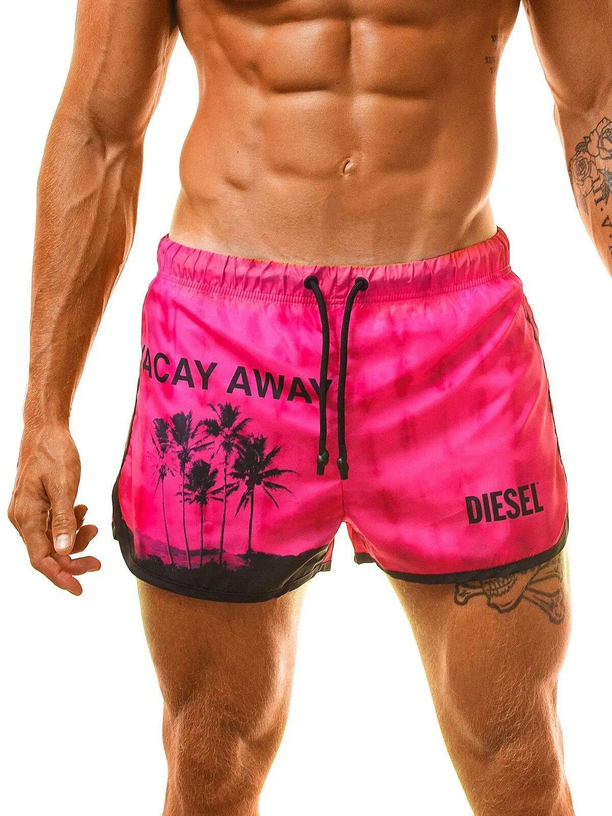 DIESEL WAYKEEKI Herren Badeshorts Boardshorts Badehose Bermuda Shorts Chino Bade - noodosz