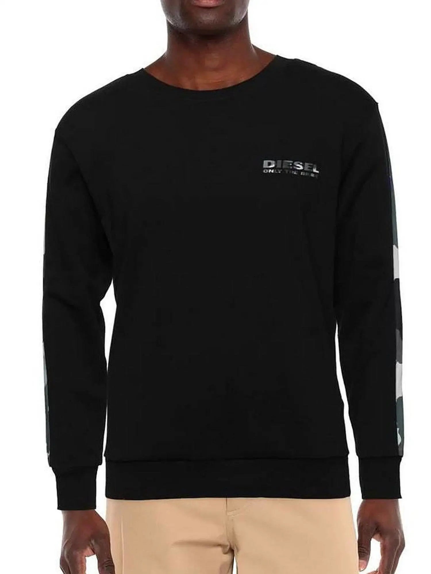 DIESEL WILLY Herren Sweater Sweatshirt Langarm Loungewear - noodosz DIESEL WILLY Herren Sweater Sweatshirt Langarm Loungewear Diesel Kleidung & Accessoires:Herren:Herrenmode:Nachtwäsche nudosz.myshopify.com