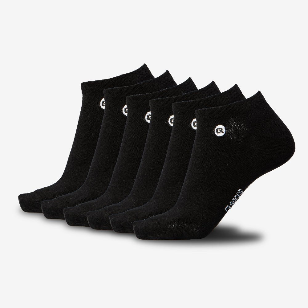 Dünne Sneaker Socken für Damen und Herren 6X Paar - QOLONIA - Shop Deutschland Noodosz