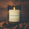 Cinnamon – a scented candle made from soy wax with a warm, inspiring aroma for cozy moments