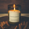 Cinnamon – a scented candle made from soy wax with a warm, inspiring aroma for cozy moments