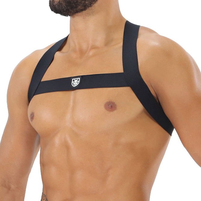 Elastischer Fetisch - Harness – Schwarz - TOF Paris - Shop Deutschland Noodosz