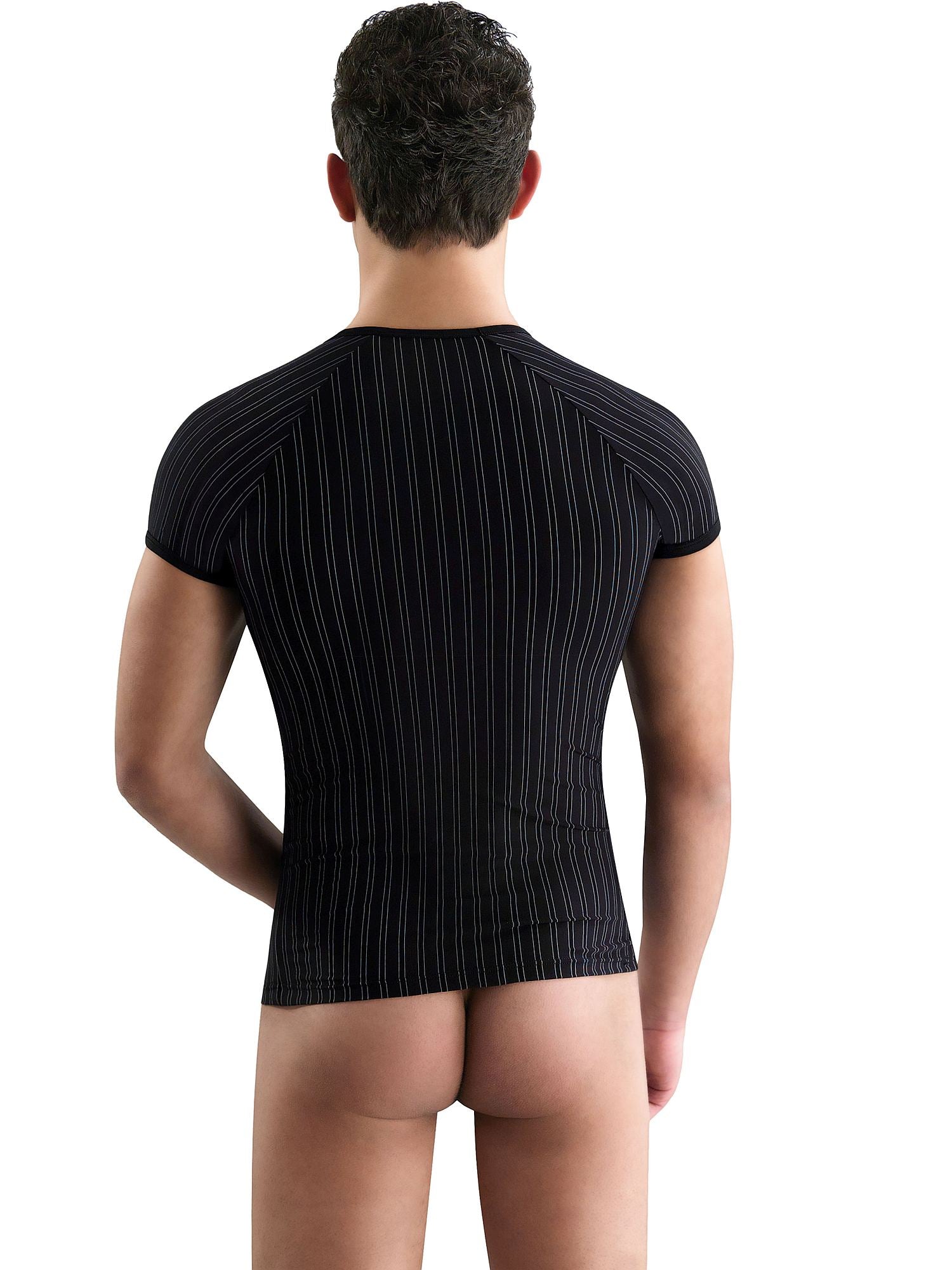 EROS VENEZIANI 7074 Nadelstreifen T-Shirt - noodosz EROS VENEZIANI 7074 Nadelstreifen T-Shirt Eros Veneziani Kleidung & Accessoires:Herren:Herrenmode:Shirts & Hemden:T-Shirts nudosz.myshopify.com