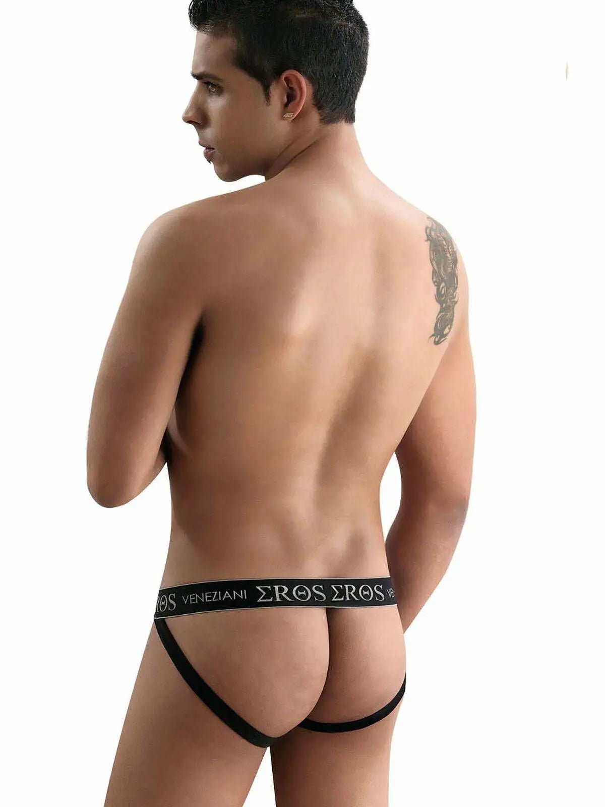 EROS VENEZIANI 7081 Herren - Jock Jockstrap Suspensorium Slip - noodosz