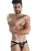 EROS VENEZIANI 7172 Herren Leder Jock Panty Jockstrap Unterhose Slip - noodosz