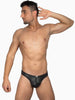 EROS VENEZIANI 7288 - Herren Lack Leder String Slip Tanga Stringtanga - noodosz