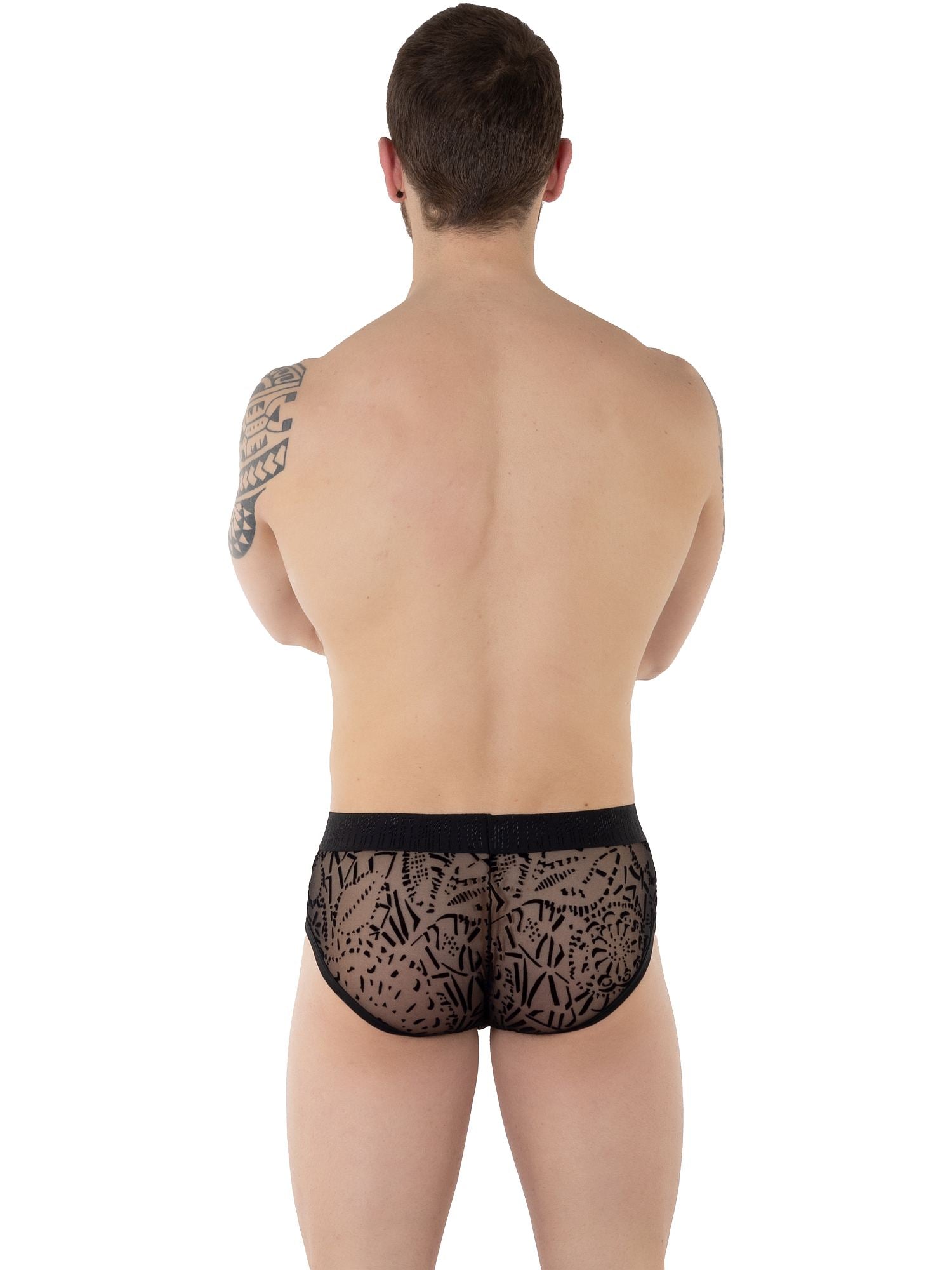 EROS VENEZIANI 7498 Push-Up Tattoo Wear Slip - noodosz