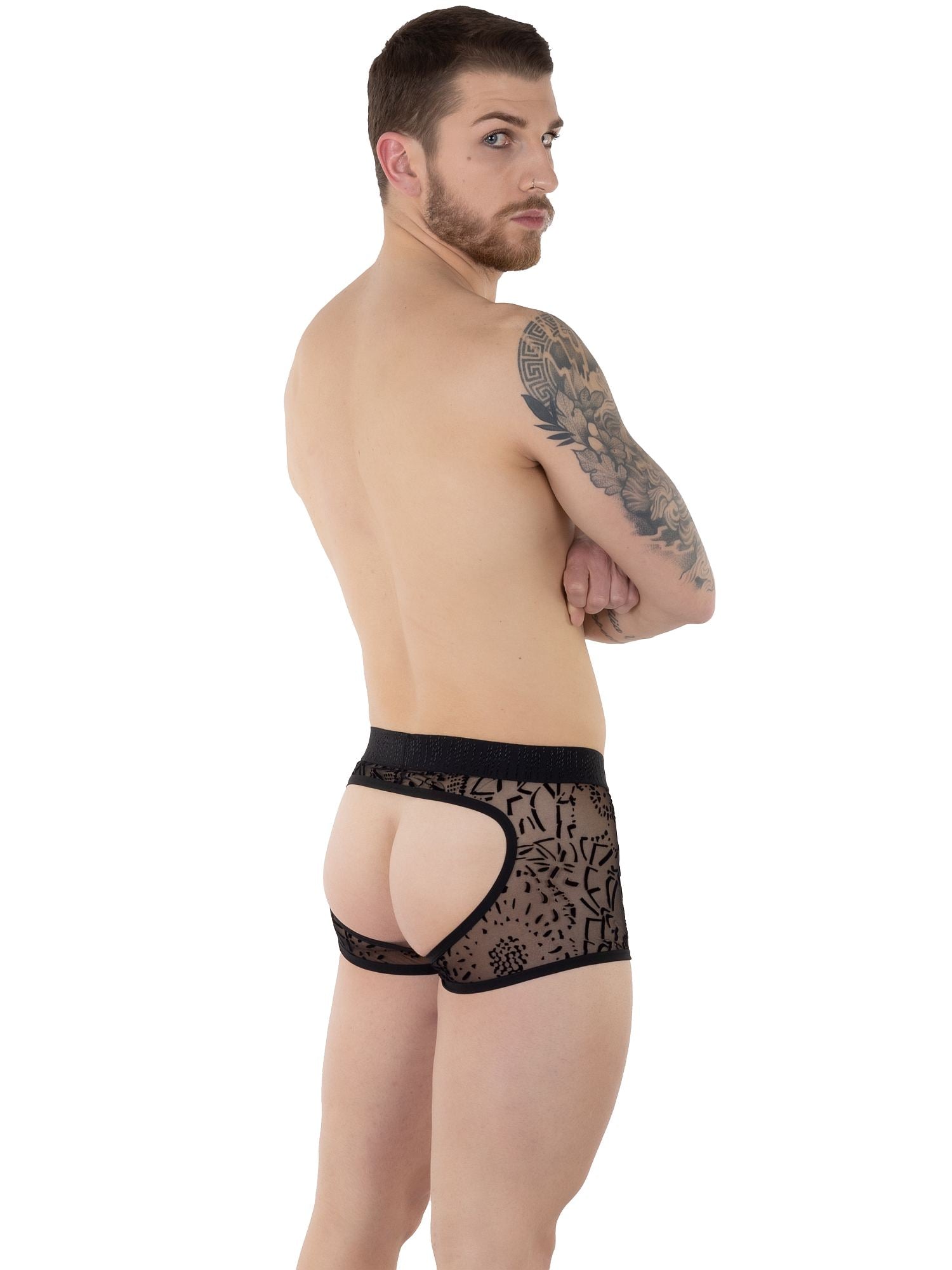EROS VENEZIANI 7503 Tattoo Wear Boxerjock - noodosz EROS VENEZIANI 7503 Tattoo Wear Boxerjock Eros Veneziani Kleidung & Accessoires:Spezielle Anlässe:Erotik:Herrenunterwäsche nudosz.myshopify.com