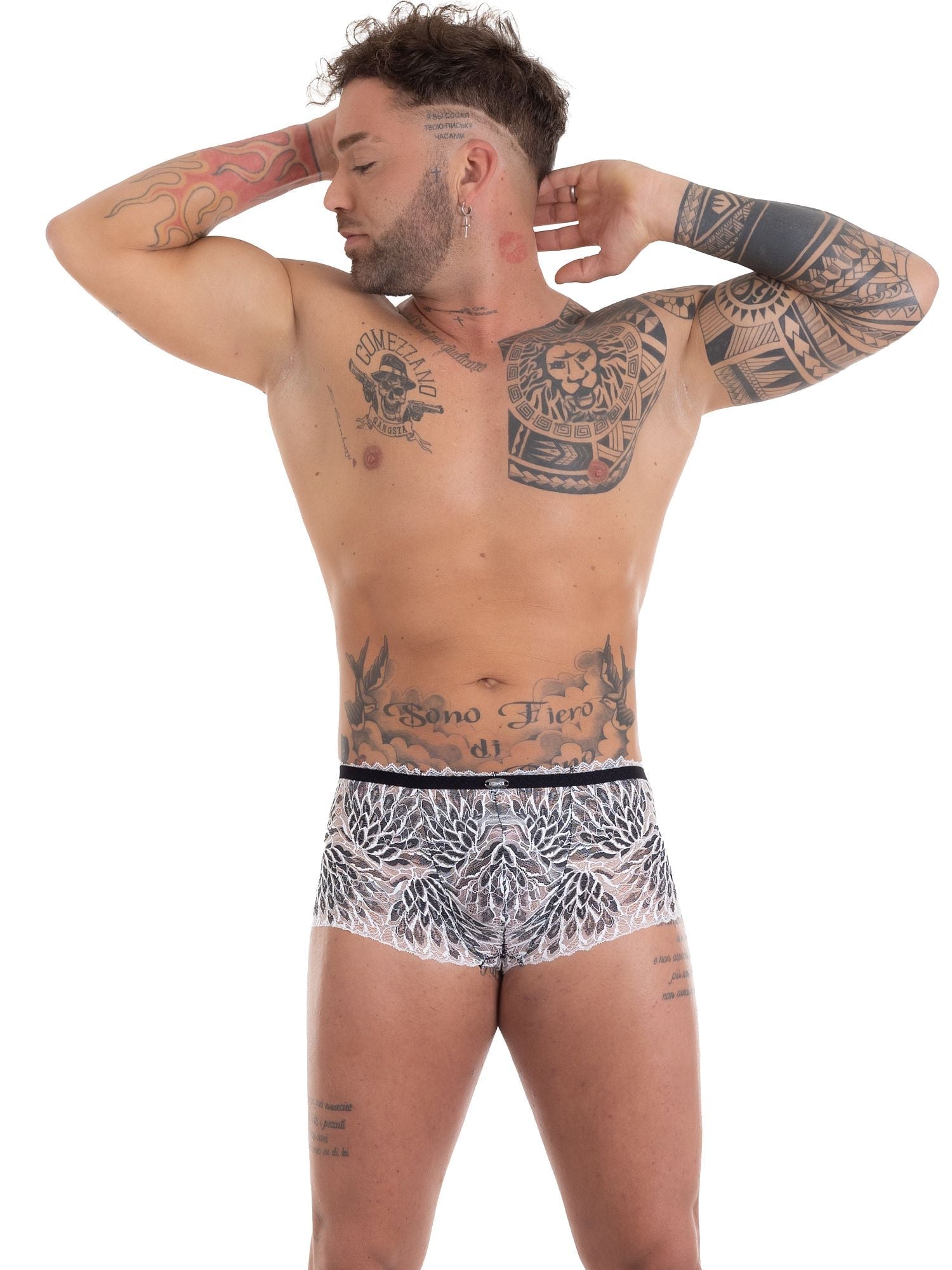 EROS VENEZIANI 7556 Boxer aus filigraner Spitze - Eros Veneziani - Shop Deutschland Noodosz