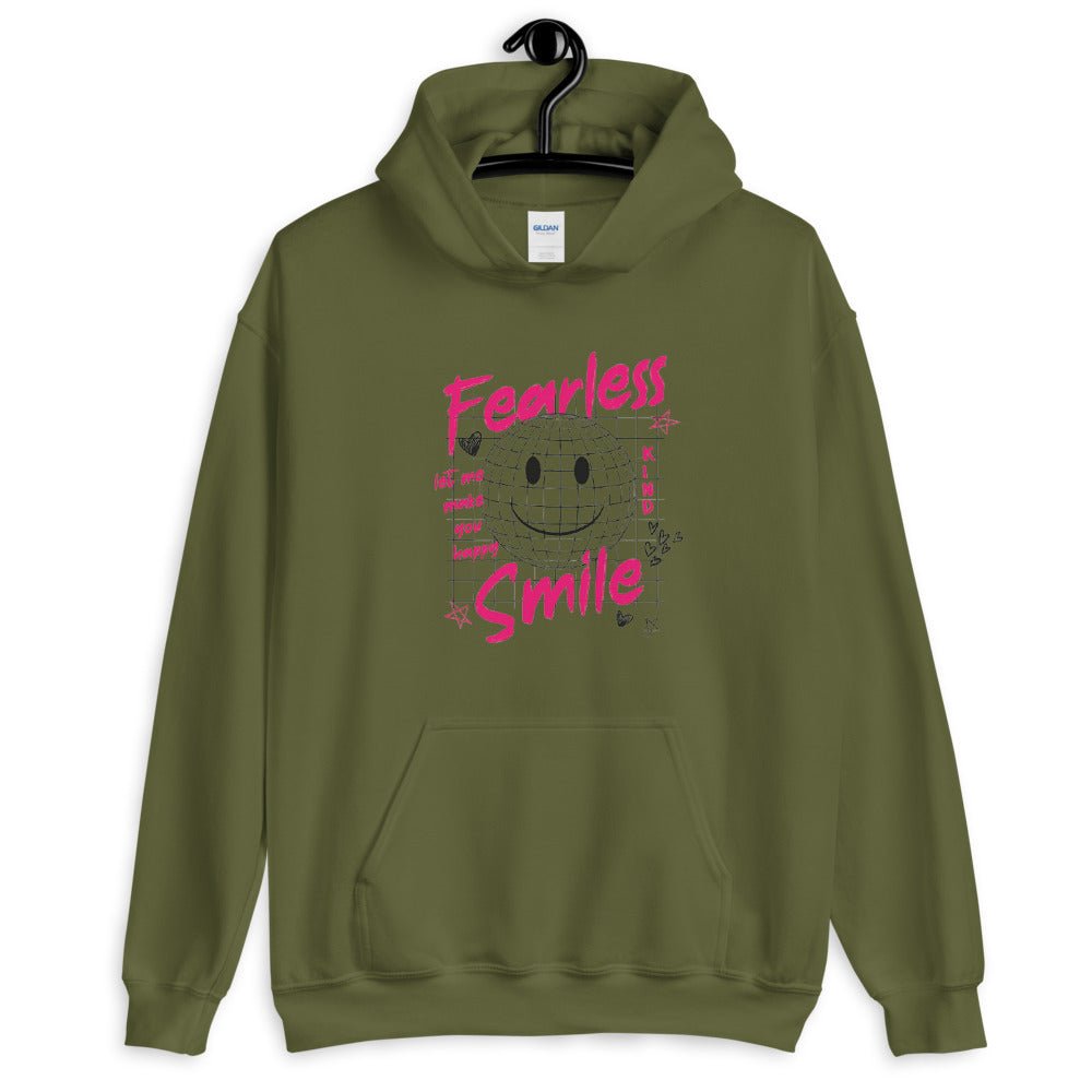 Fearless Smile Kapuzenpullover - NiZED - Shop Deutschland Noodosz