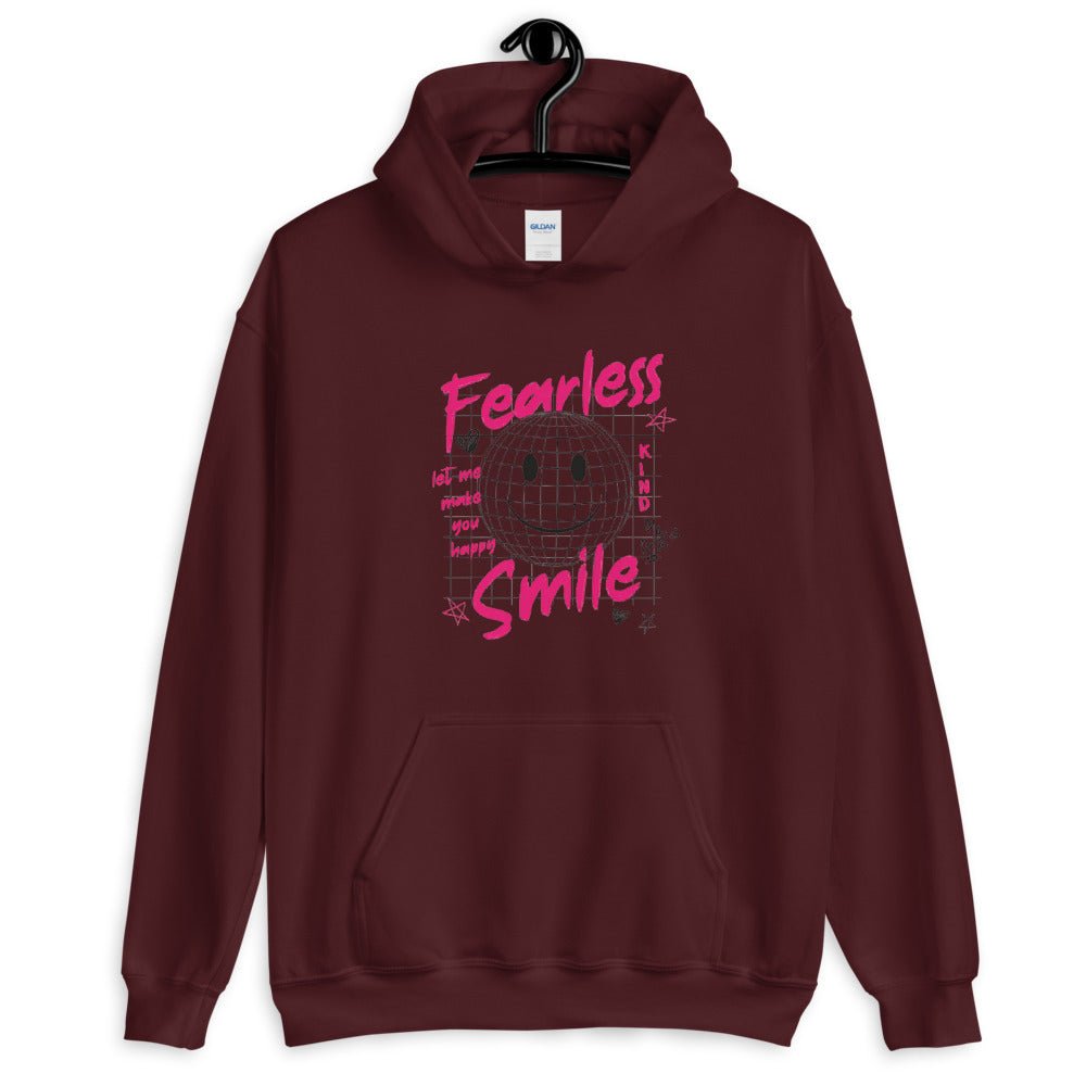 Fearless Smile Kapuzenpullover - NiZED - Shop Deutschland Noodosz