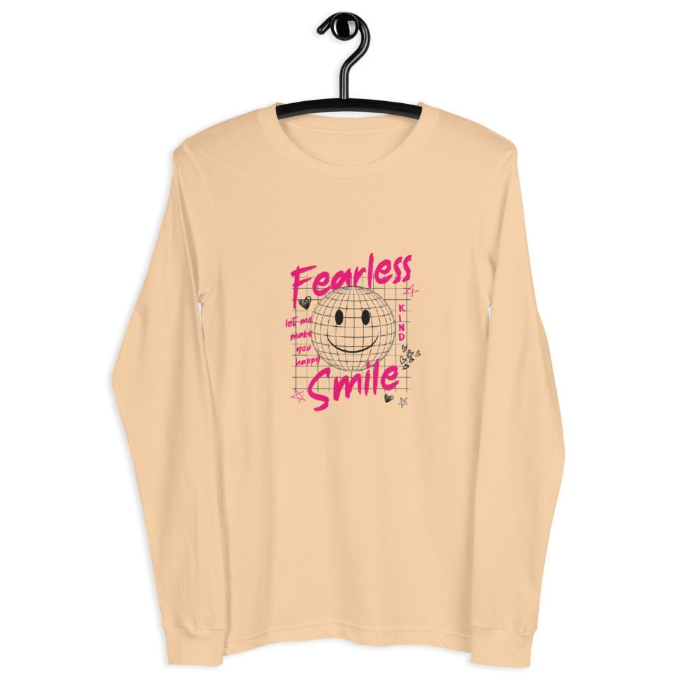 Fearless Smile Langarmshirt - NiZED - Shop Deutschland Noodosz