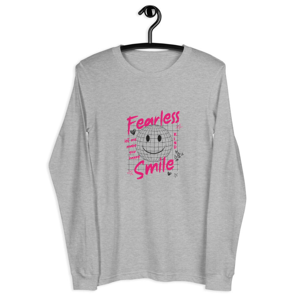 Fearless Smile Langarmshirt - NiZED - Shop Deutschland Noodosz
