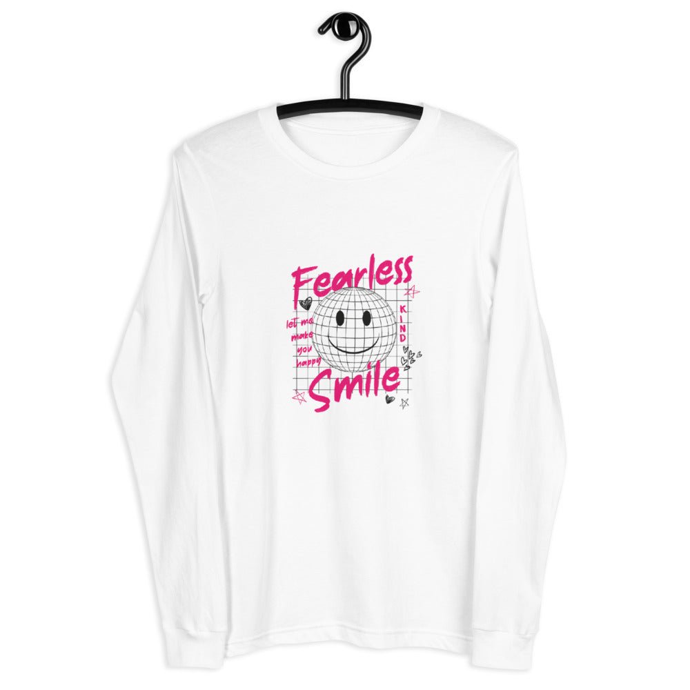 Fearless Smile Langarmshirt - NiZED - Shop Deutschland Noodosz