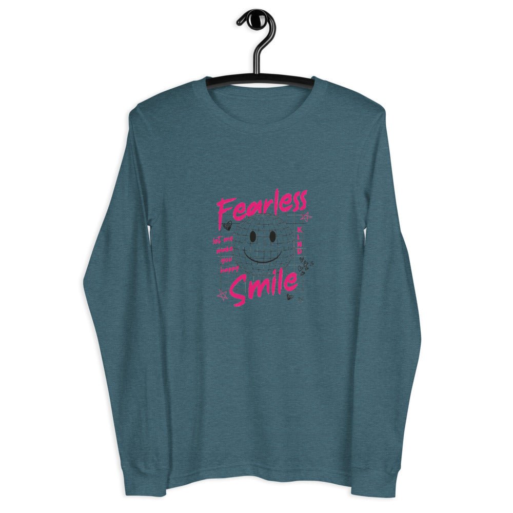 Fearless Smile Langarmshirt - NiZED - Shop Deutschland Noodosz