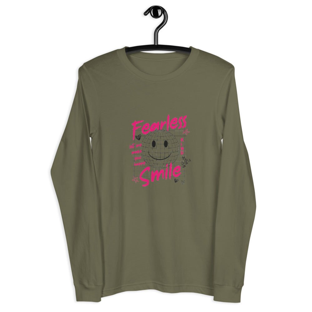 Fearless Smile Langarmshirt - NiZED - Shop Deutschland Noodosz