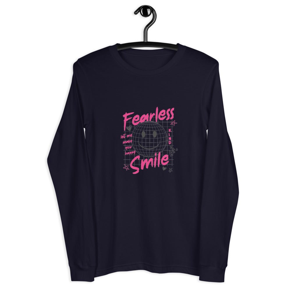 Fearless Smile Langarmshirt - NiZED - Shop Deutschland Noodosz