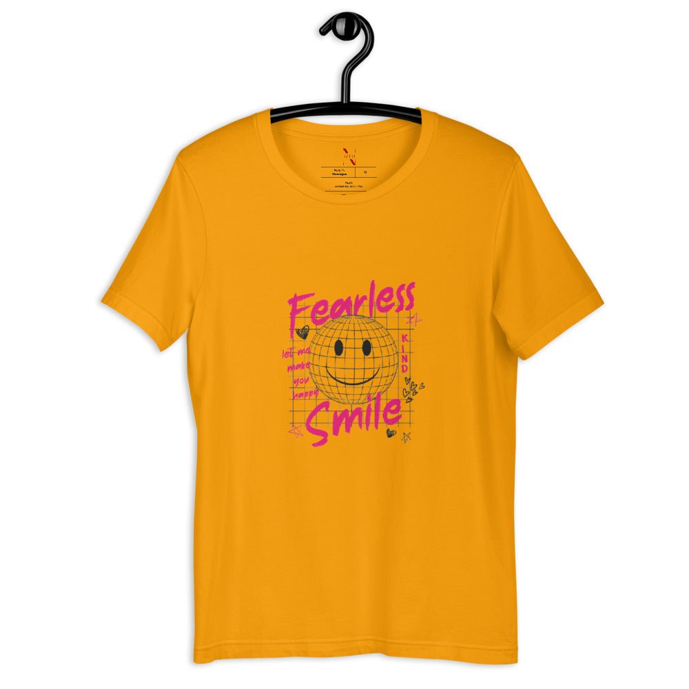 Fearless Smile T-Shirt - NiZED - Shop Deutschland Noodosz