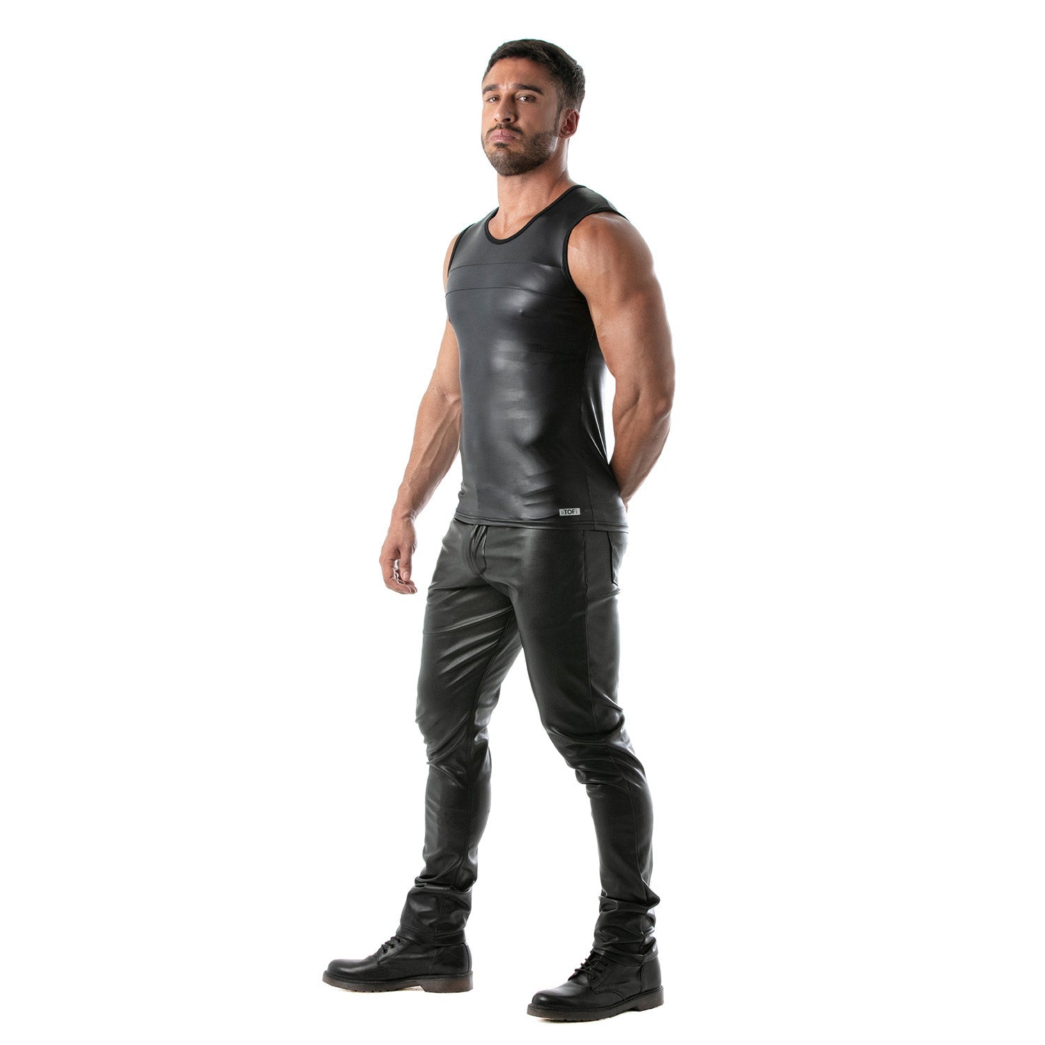 Fetisch - Leder - Tanktop - TOF Paris - Shop Deutschland Noodosz