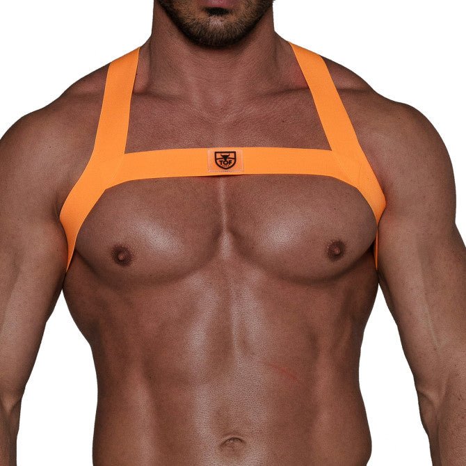 Fetisch Harness Neon - Orange - TOF Paris - Shop Deutschland Noodosz