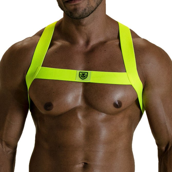 Fetisch - Harness – Neongelb - TOF Paris - Shop Deutschland Noodosz