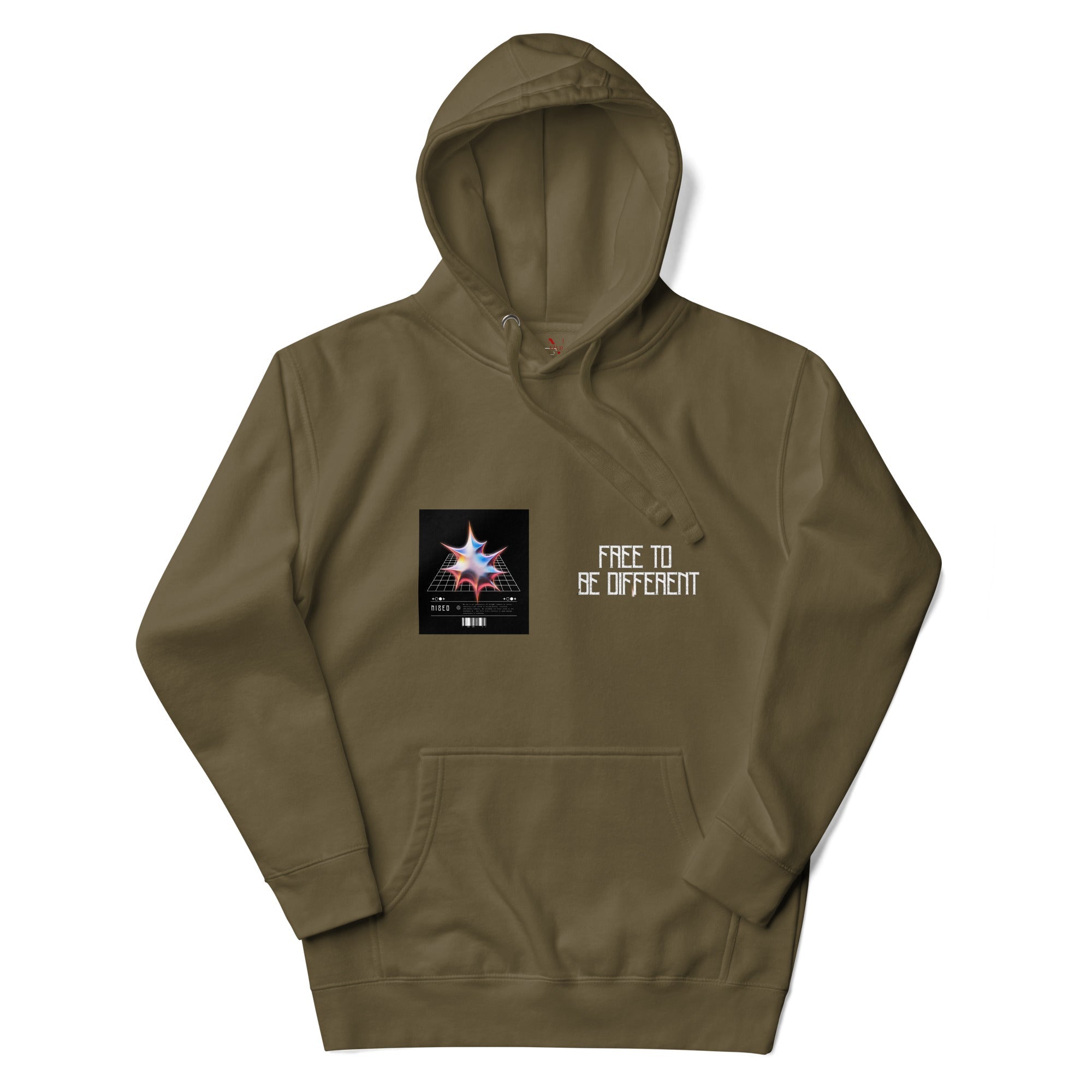 Free to be different Kapuzenpullover - NiZED - Shop Deutschland Noodosz