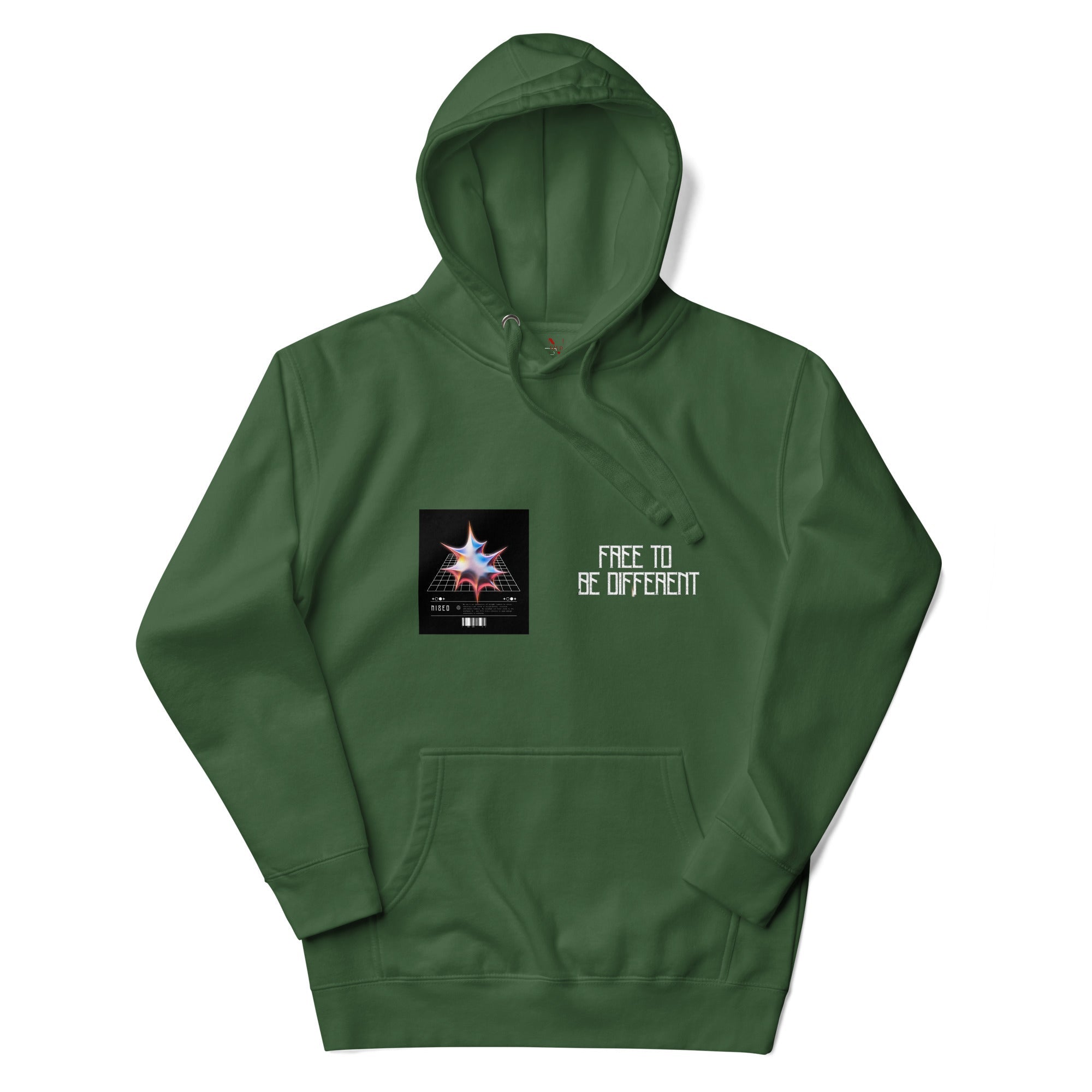 Free to be different Kapuzenpullover - NiZED - Shop Deutschland Noodosz