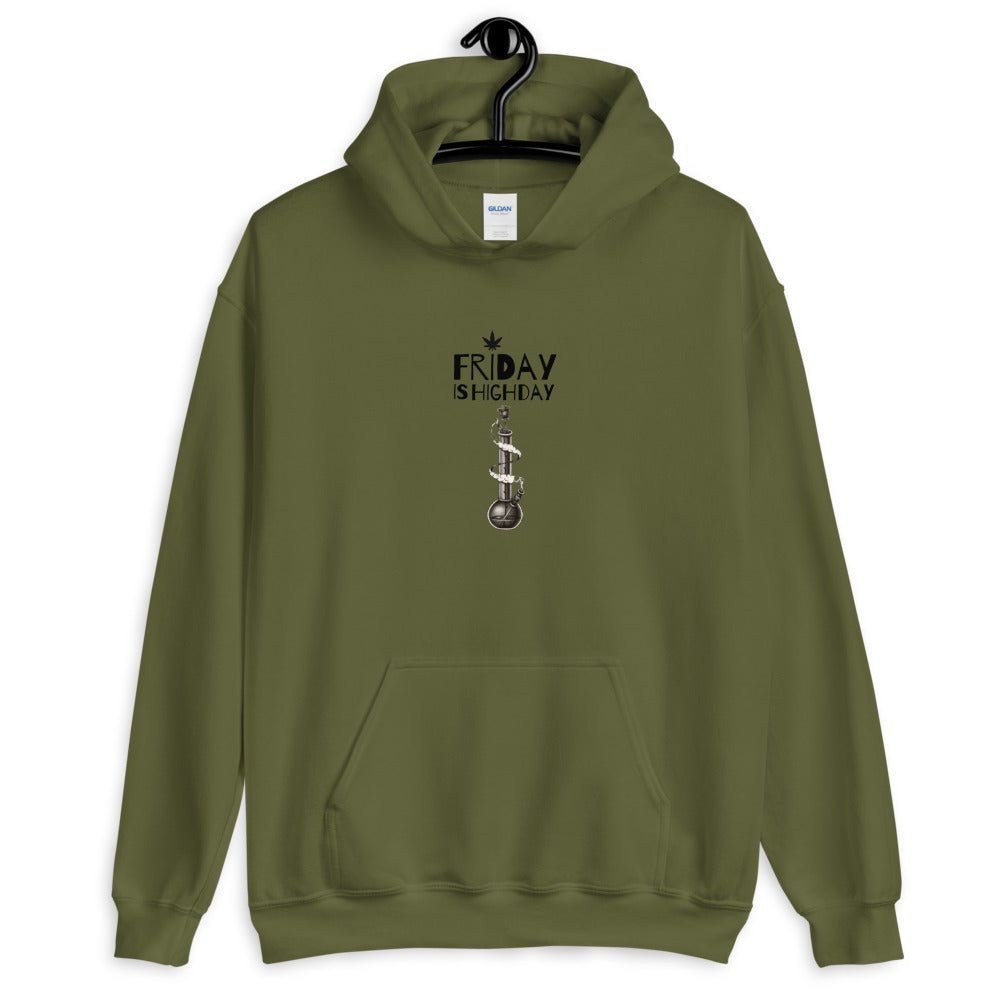 FRIDAY IS HIGHDAY x WEED Kapuzenpullover - NiZED - Shop Deutschland Noodosz