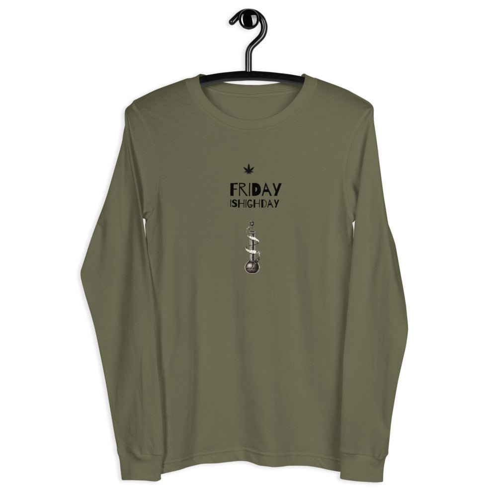FRIDAY IS HIGHDAY x WEED Langarmshirt - NiZED - Shop Deutschland Noodosz