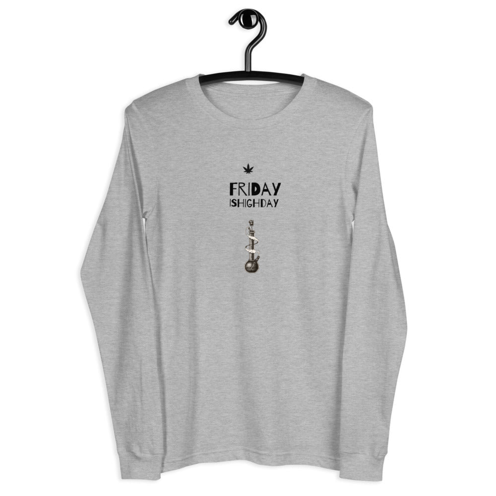 FRIDAY IS HIGHDAY x WEED Langarmshirt - NiZED - Shop Deutschland Noodosz