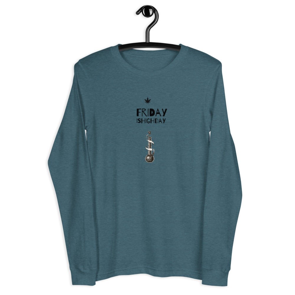 FRIDAY IS HIGHDAY x WEED Langarmshirt - NiZED - Shop Deutschland Noodosz