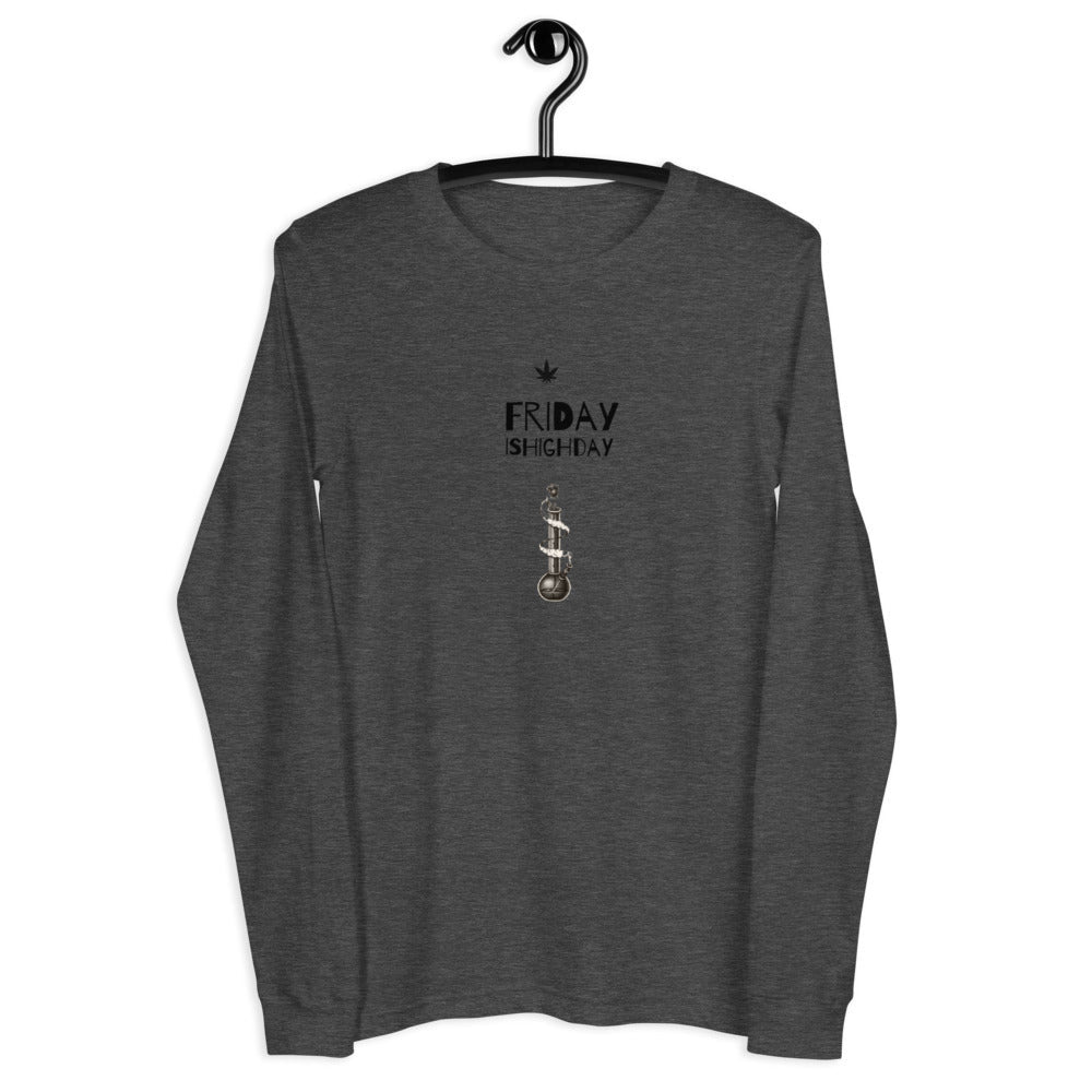 FRIDAY IS HIGHDAY x WEED Langarmshirt - NiZED - Shop Deutschland Noodosz