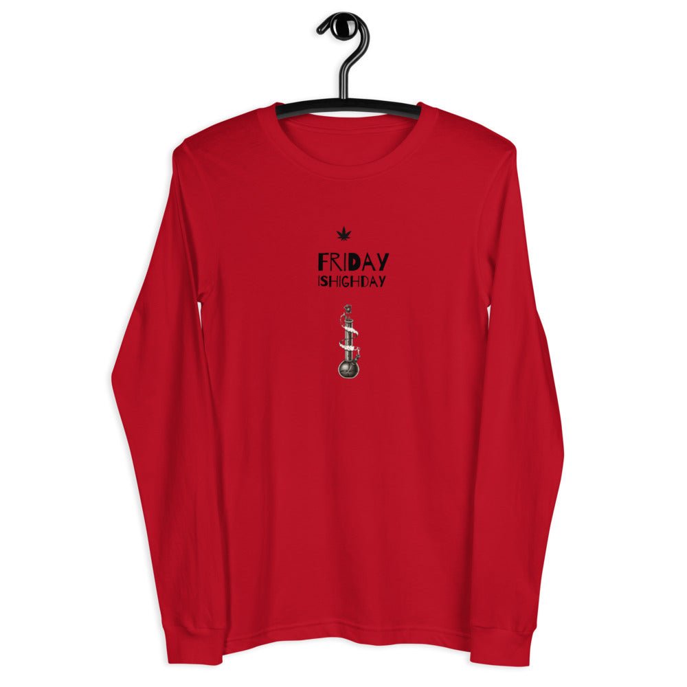 FRIDAY IS HIGHDAY x WEED Langarmshirt - NiZED - Shop Deutschland Noodosz