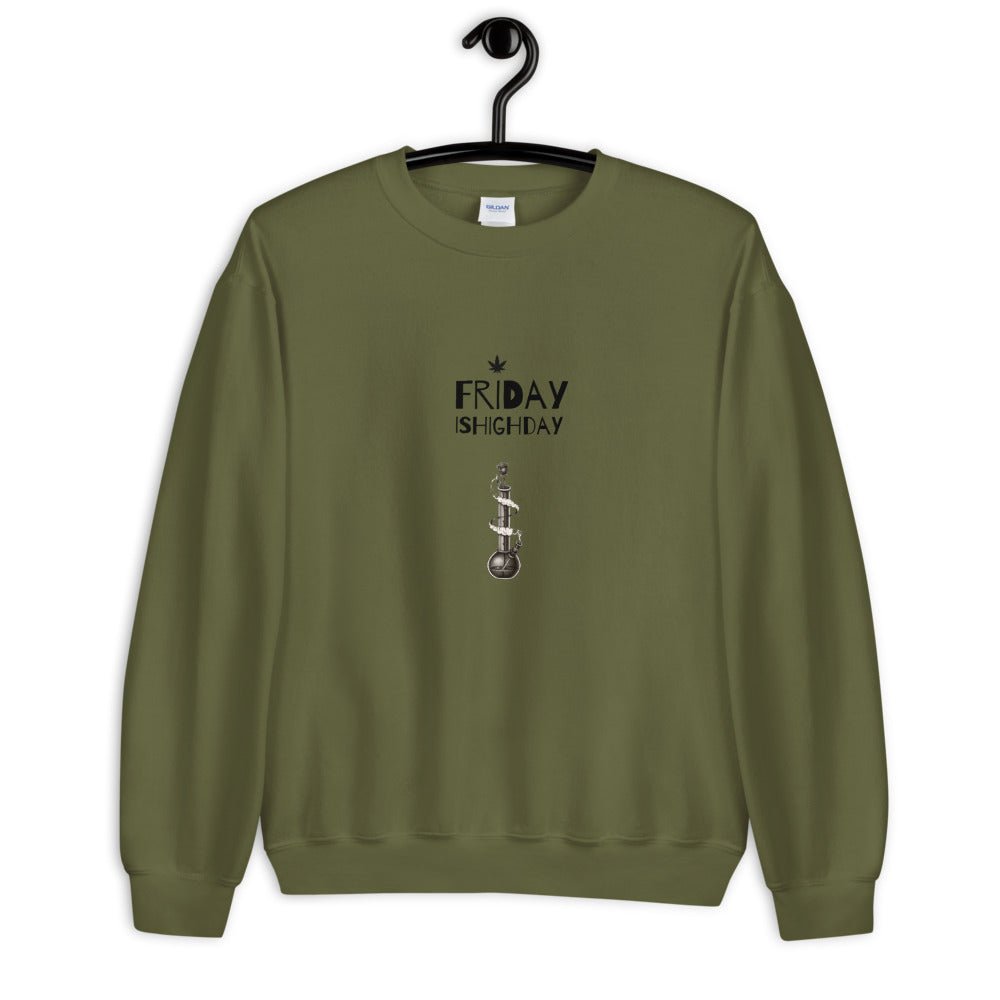 FRIDAY IS HIGHDAY x WEED Sweater - NiZED - Shop Deutschland Noodosz